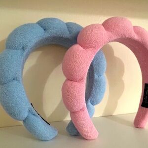 Skincare bubble headband aesthetic (small/medium)